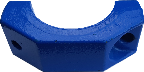 Halbflansch /Klemme für optimierte Schüttelplatte / Schnellentriegelung für BRAUD / NEW HOLLAND Traubenvollernter 48086127 _1